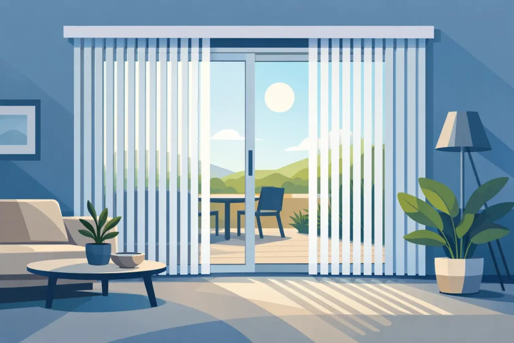 Vertical Blinds for Patio Doors That Fit Right