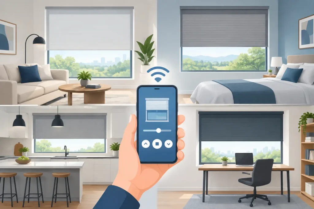 Smart Blinds for Easier Control in Every Room